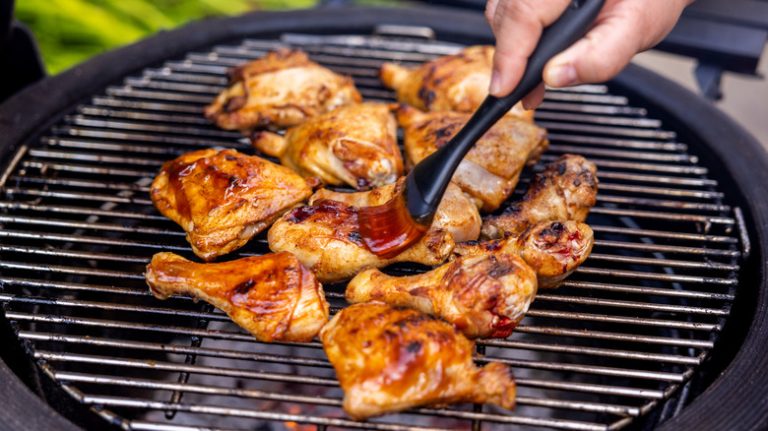 Barbecued chicken