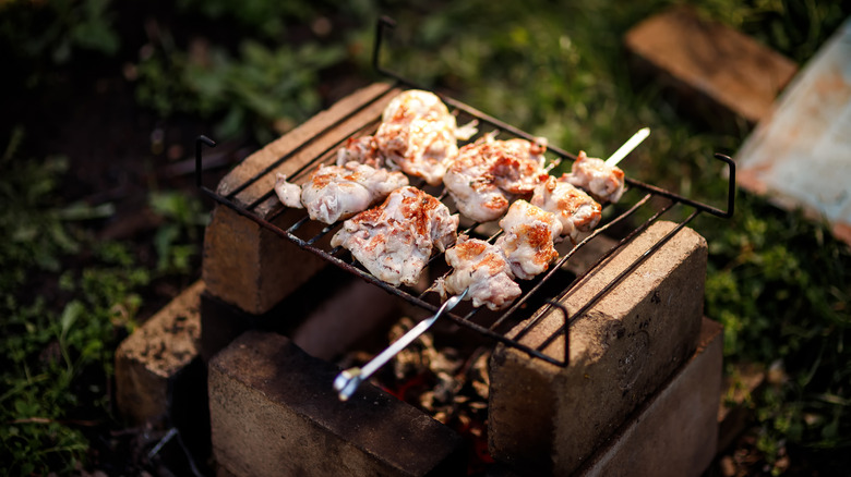 chicken skewers