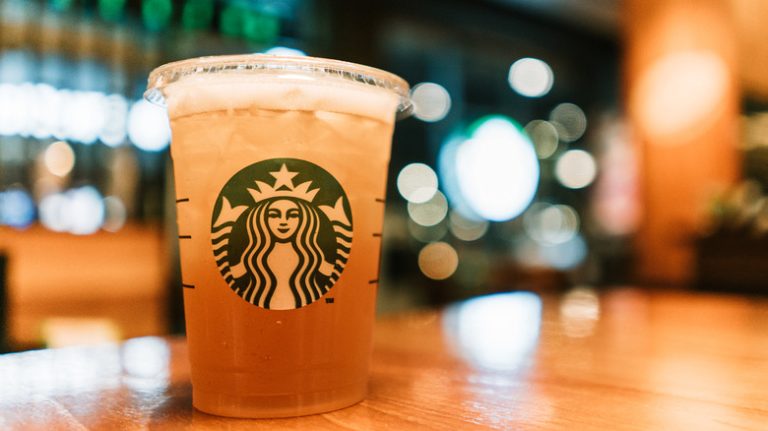 Starbucks iced beverage