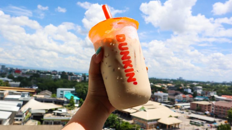 Dunkin' Donuts iced coffee