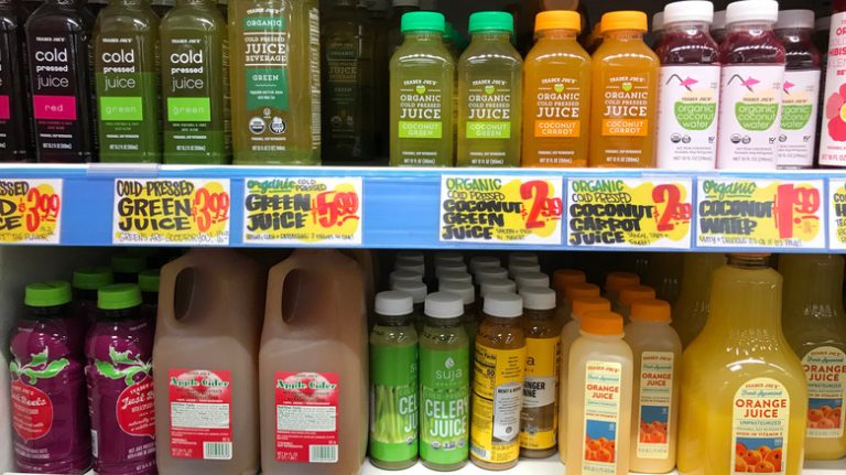 Trader Joe's juices